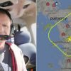 This is why a pilot took a penis-shaped flight route