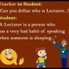 Student Teacher Funny Lecturer Definition Joke