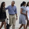 Obamas wrap up final summer trip as first family