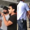 Watch: Riled up Aditya Narayan creates ruckus at airport, threatens official