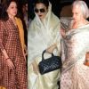 Shashi Kapoor's leading ladies pay their respects to him at his prayer meet