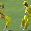 Watch: MS Dhoni scares Ravindra Jadeja during CSK vs SRH game; here's what happened