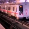 Delhi man walks on metro track to switch platform, video shows what happened next