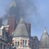 100 firefighters tackle blaze on roof of London’s Mandarin Oriental hotel