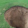 Watch: Massive sinkhole mysteriously emerges overnight in Russian village