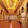 Golden throne in place for Yaduveer’s special Dasara darbar