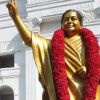New statue of Jaya unveiled at AIADMK headquarters