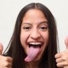 Does this woman have the longest tongue in the world?
