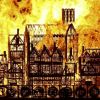 Video: London replica burned to mark 350th anniversary of Great Fire