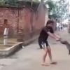 Animal abuse caught on camera: Youth spins dog, tosses it on the wall
