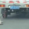 Shocking video shows dog tied up, dragged by a speeding van in China