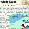 Cyclone Kyant casts shadow over India-New Zealand ODI