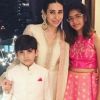 Karisma Kapoor and her kids Samaira and Kiaan light up Diwali in style