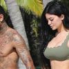 Kylie Jenner flaunts her curves and smooches her beau Tyga