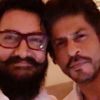 After 25 years of knowing each other, SRK-Aamir click their first picture together
