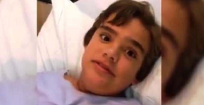 Video: Boy who accidentally swallowed a toy, squeaks every time he moves