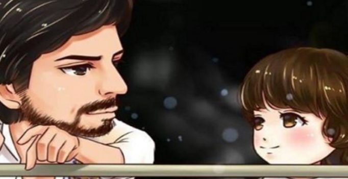 This caricature of Shah Rukh Khan and AbRam is the cutest thing you will see today
