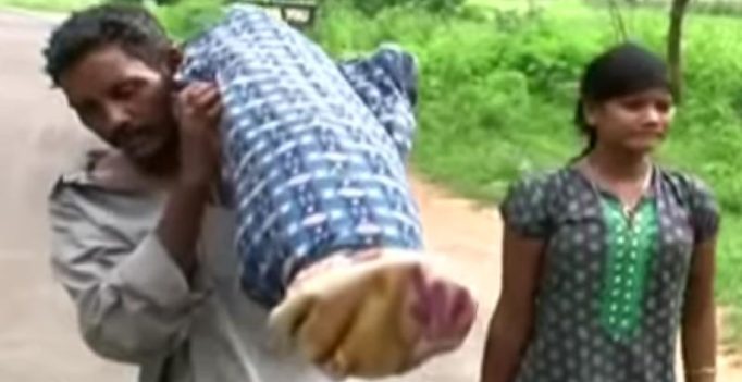 Denied help, Odisha man carries wife’s body on shoulder for 10 kms