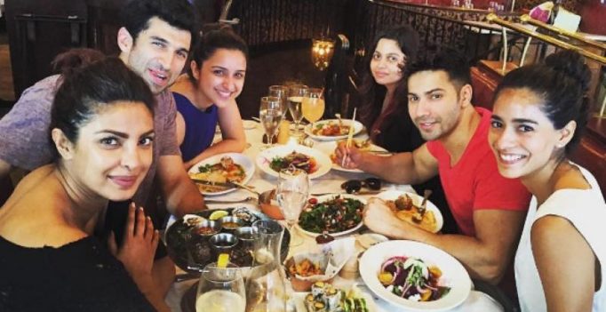 Dream Team: Priyanka Chopra’s lunch date with Parineeti, Varun and others