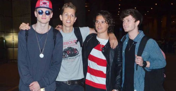 After their collab with Vishal-Shekhar, UK boy band The Vamps arrive in India!