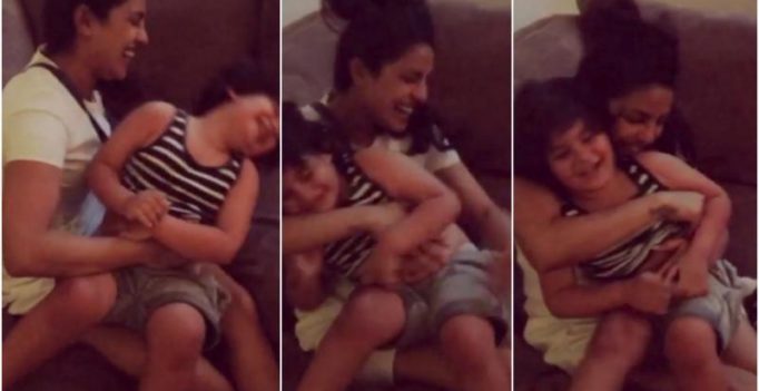 Watch: Priyanka Chopra gets cuddly with her Quantico co-star’s little baby boy