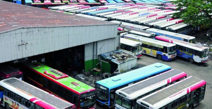 Trade unions strike shuts transport, affects Hyderabad