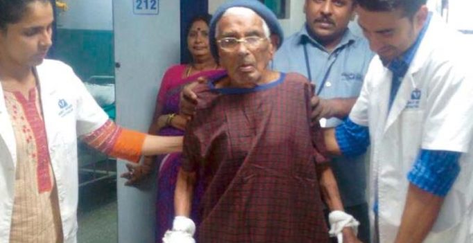 Bengaluru: 103-year-old walks again, thanks to ragi mudde