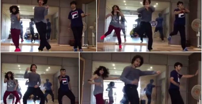 Watch: Tiger Shroff dances to this famous Hrithik Roshan song and does it better!