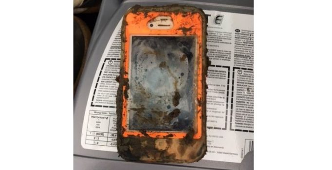 iPhone dropped in frozen lake, found a year later, still works