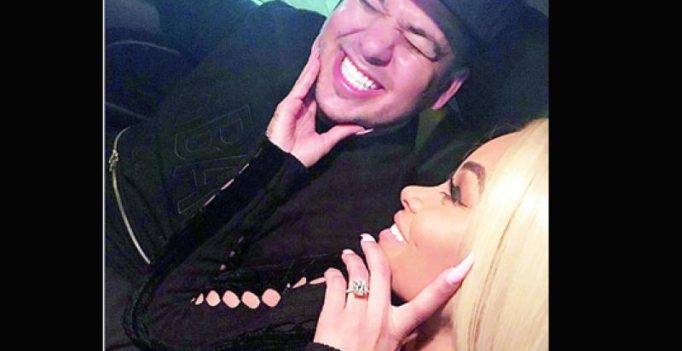 Black Chyna and Rob Kardashian get together for Christmas