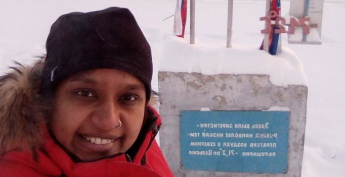 This woman has become the first Indian to drive to coldest inhabited region