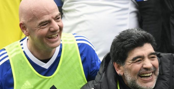 Diego Maradona to get ambassador role with FIFA