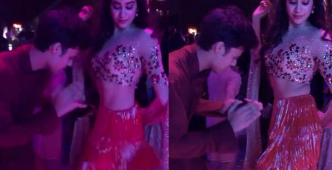 Watch: Jhanvi Kapoor parties with rumoured boyfriend, shows off her thumkas