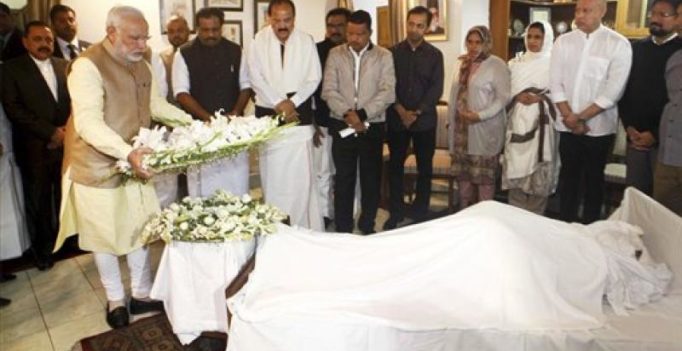Former minister E. Ahamed’s funeral in Kannur today