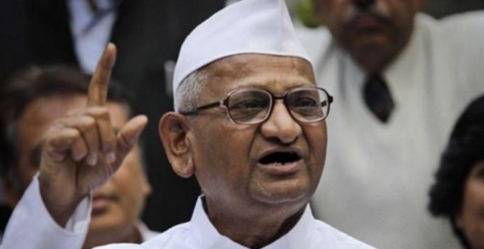 Whole world uses EVMs, you talk of ballot paper: Hazare slams Kejriwal