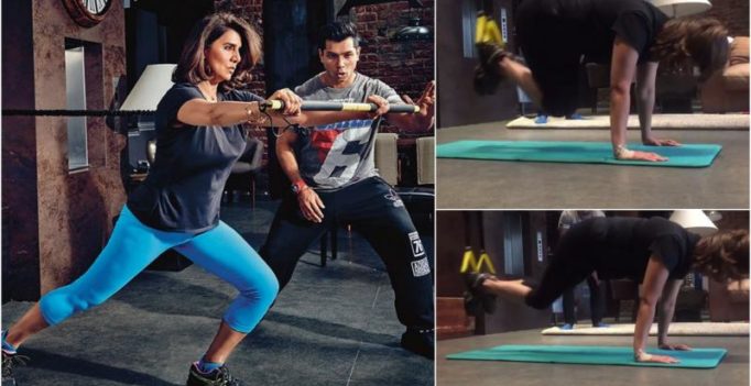 Watch: Neetu Singh doing TRX workout will make you hit the gym!