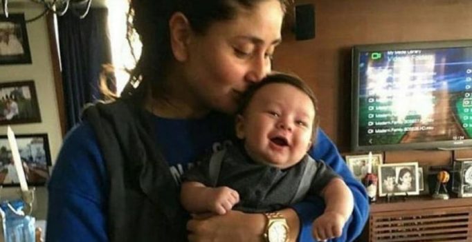 Kareena nuzzling her baby, Prince Taimur Ali Khan, is by far the cutest thing ever!