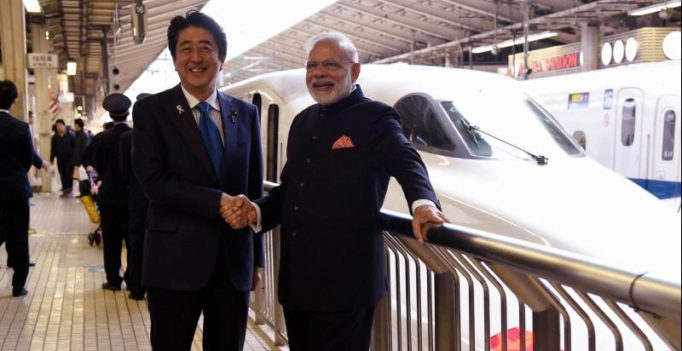 PM Modi, Shinzo Abe to flag off Mumbai-Ahmedabad bullet train project in Sept