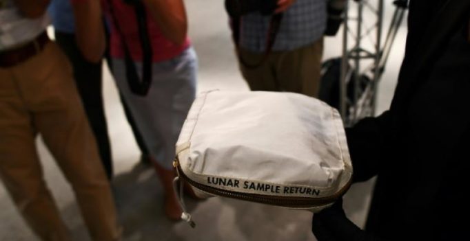 Neil Armstrong’s moon bag to fetch up to $4 million at auction
