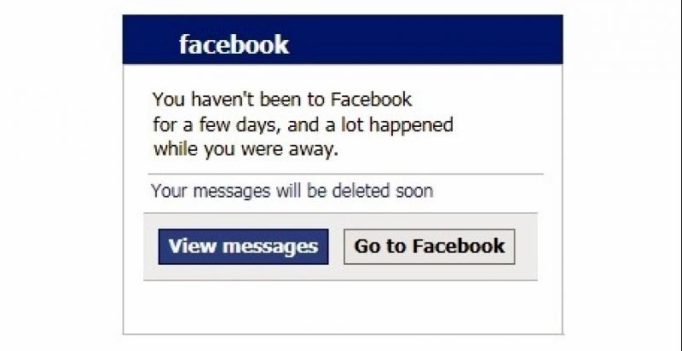 New scam: Email from ‘Facebook’ claims ‘your messages will be deleted’