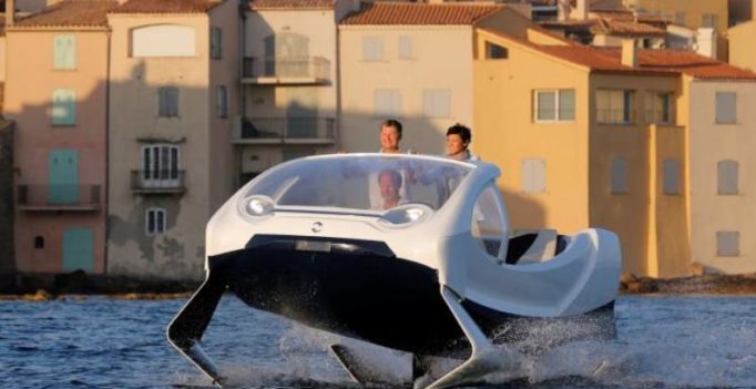 Flying water taxis highlight French startup frustrations