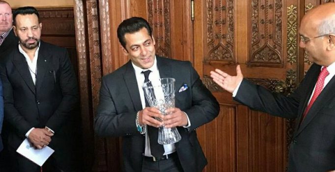 Salman Khan honoured with Global Diversity Award by British Parliament House