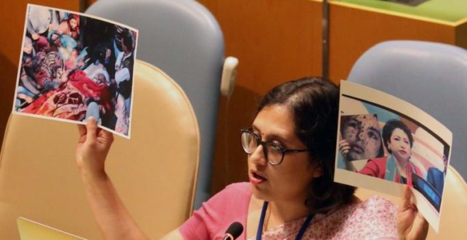 India counters Pakistan’s fake photo at UN with image of fallen braveheart