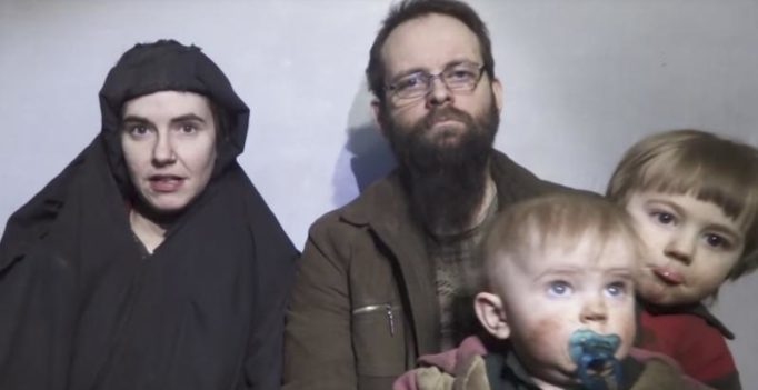 Pak: US couple held hostage by Taliban, their 3 children freed after 5 yrs