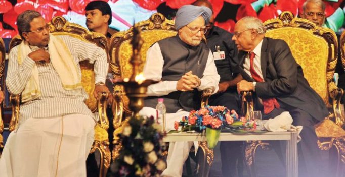 Siddaramaiah, master of a dozen surplus budgets: Dr Manmohan Singh