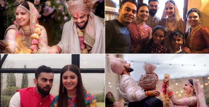See photos and videos: Love takes over as Virat Kohli, Anushka Sharma marry in Italy