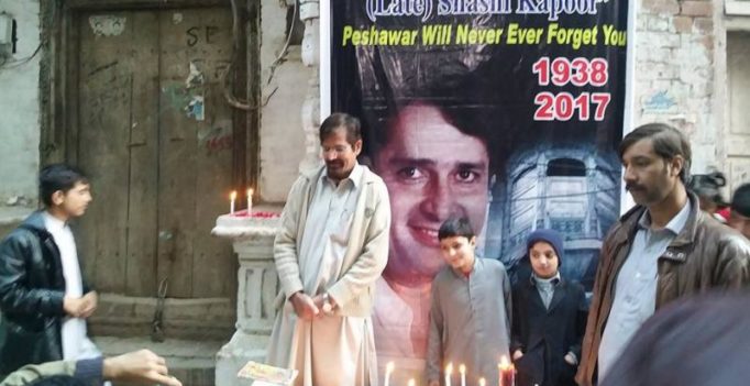 Candle vigil held in memory of Shashi Kapoor outside ancestral home in Pakistan