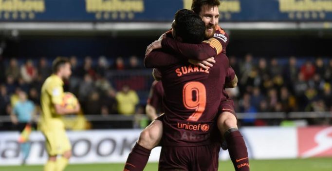 La Liga: Lionel Messi, Luis Suarez steer Barcelona to 2-0 win over Villarreal