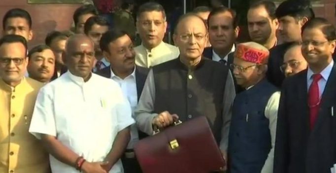 Union Budget 2018 LIVE: Finance Minister Arun Jaitley arrives in Parliament