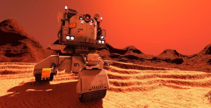 Massive dust storm on Mars threatens Nasa’s puny rover